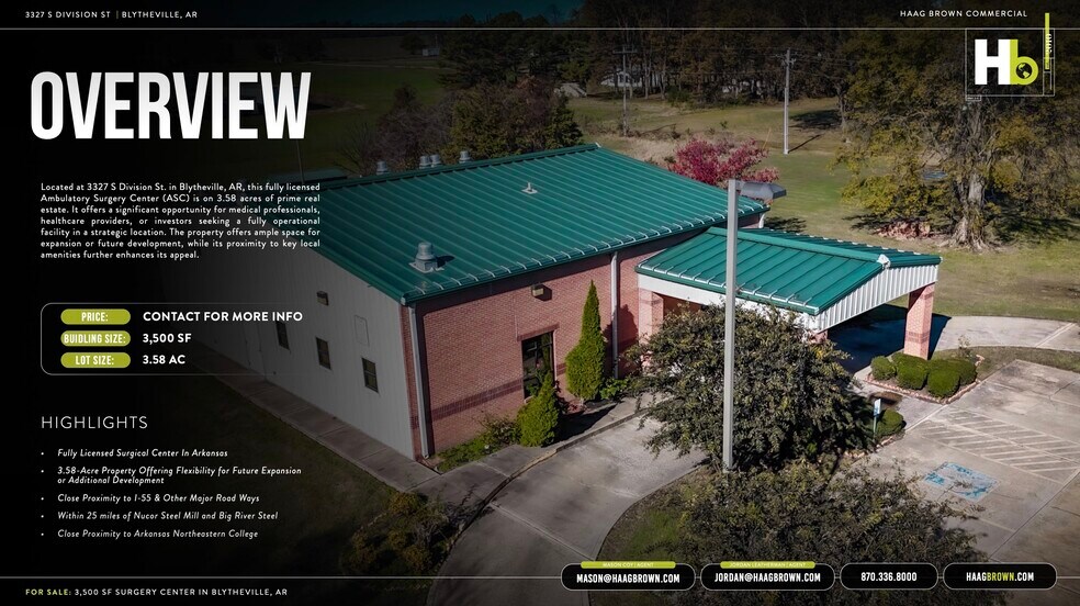 3327 S Division St, Blytheville, AR à vendre - Photo du bâtiment - Image 2 de 5