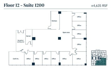 1970 Broadway, Oakland, CA for lease Floor Plan- Image 1 of 1