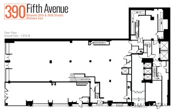 390 5th Ave, New York, NY for lease Floor Plan- Image 2 of 2