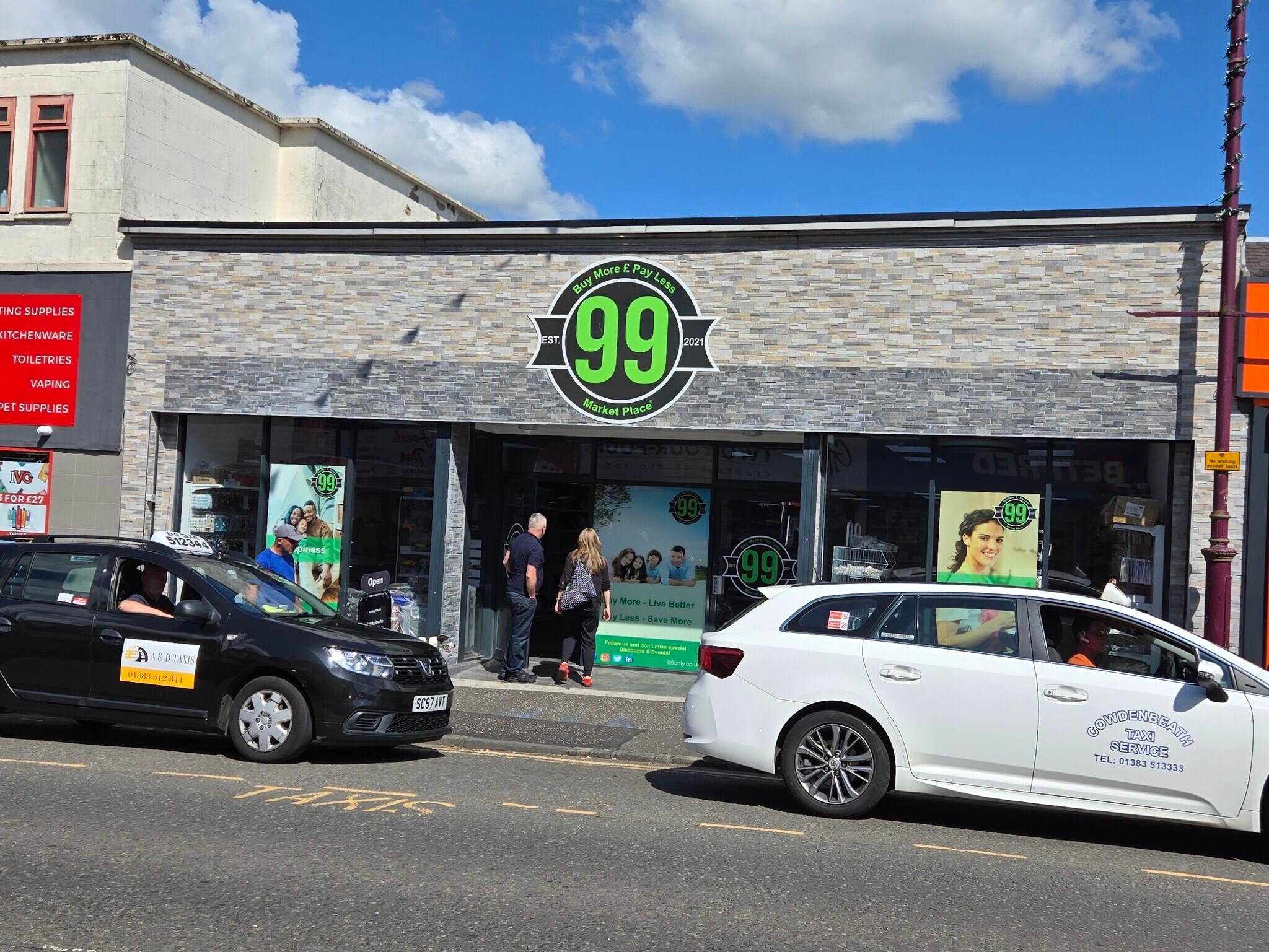 315-317 High St, Cowdenbeath à vendre Photo principale- Image 1 de 2