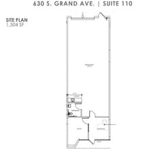 600 S Grand Ave, Santa Ana, CA à louer Plan d  tage- Image 1 de 1