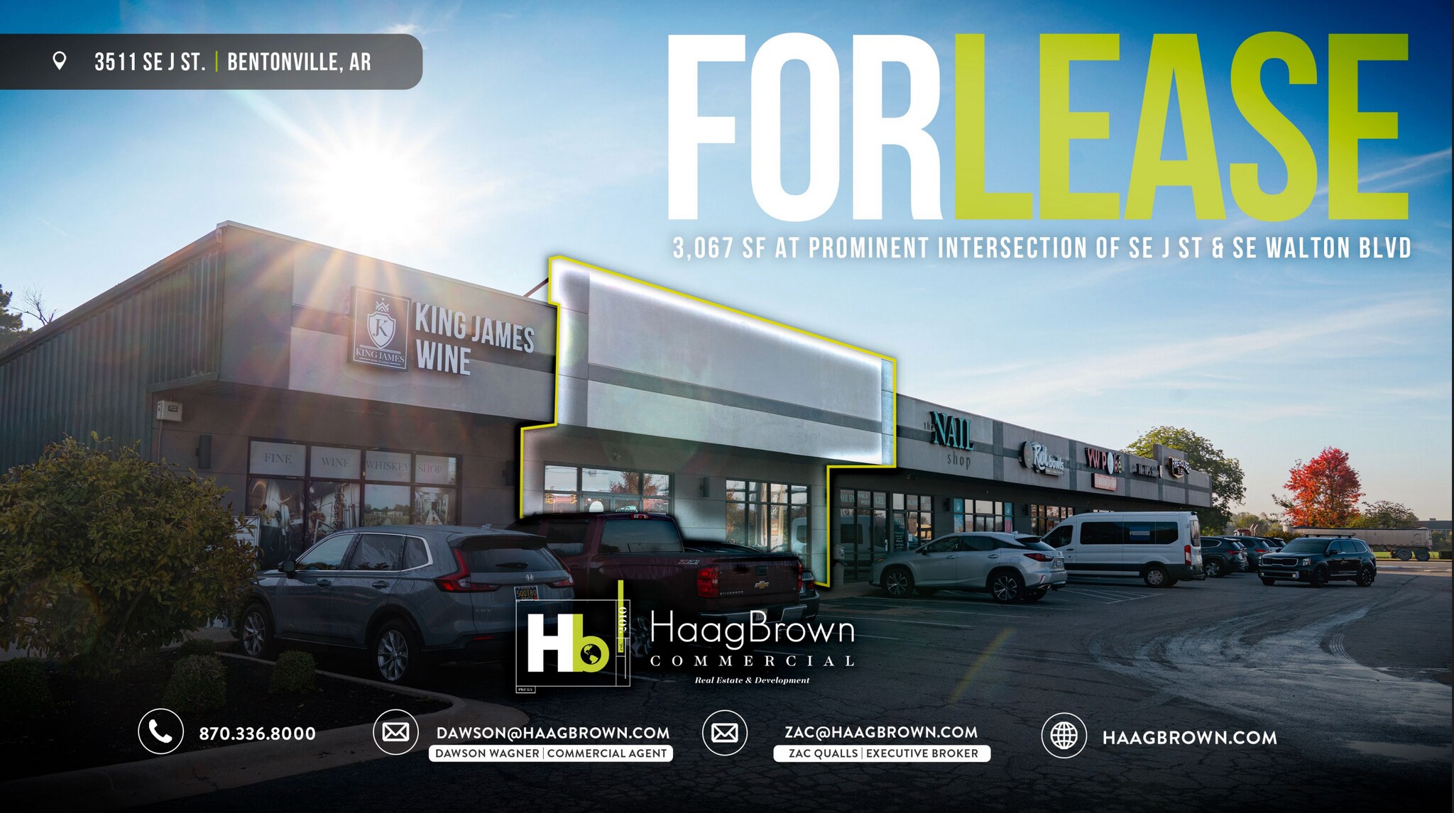 3511 SE J St, Bentonville, AR à louer Photo du bâtiment- Image 1 de 6