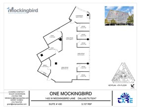 1420 W Mockingbird Ln, Dallas, TX for lease Floor Plan- Image 1 of 1