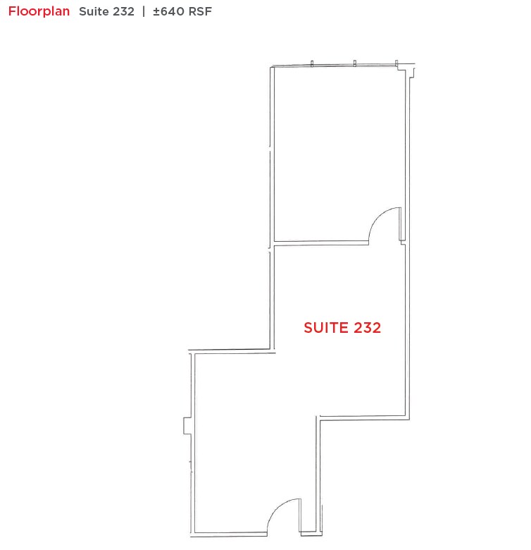 1860 El Camino Real, Burlingame, CA for lease Floor Plan- Image 1 of 1