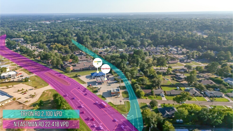 2101 N Eastman Rd, Longview, TX à vendre - Photo du bâtiment - Image 1 de 4