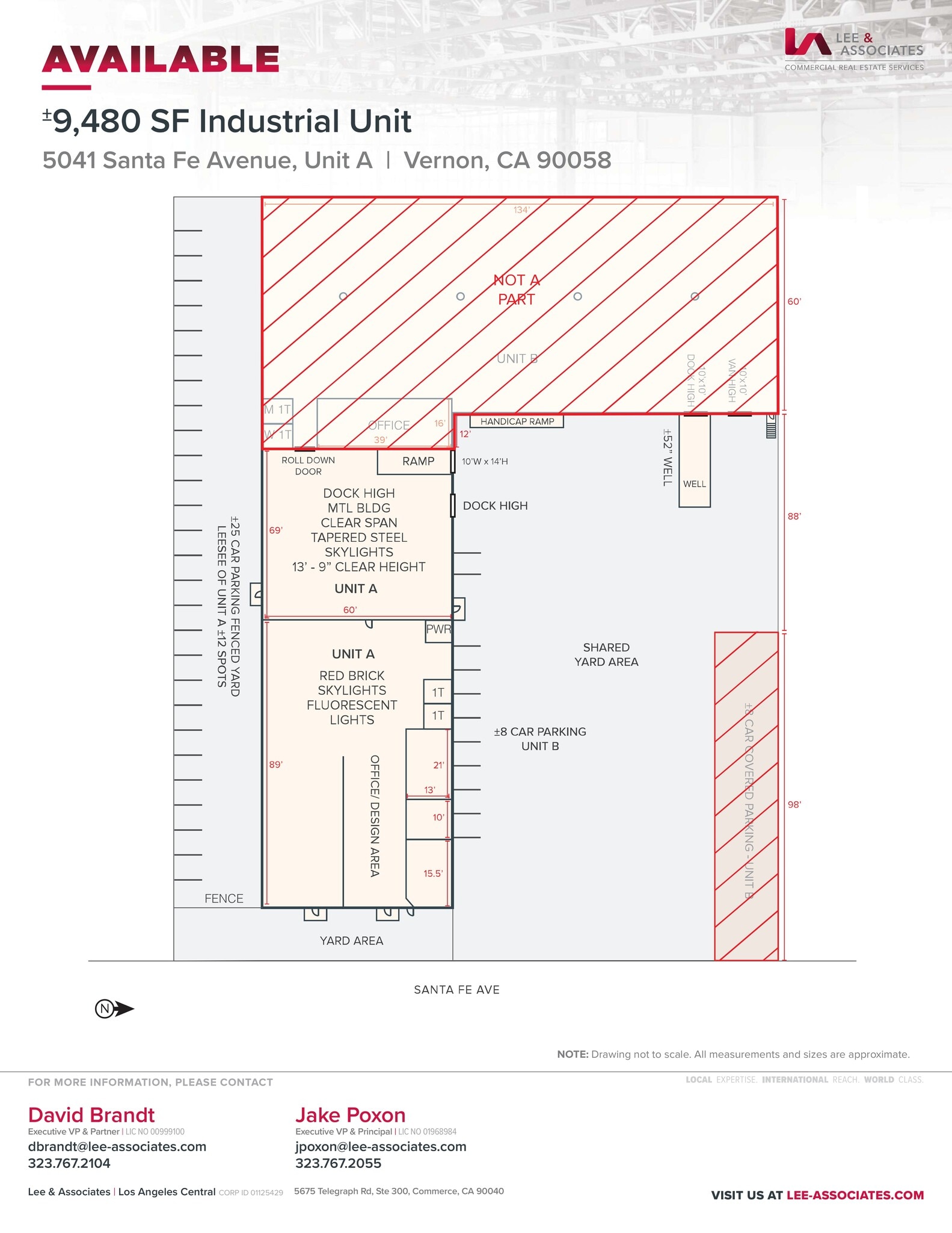 5041 Santa Fe Ave, Vernon, CA for lease Site Plan- Image 1 of 2
