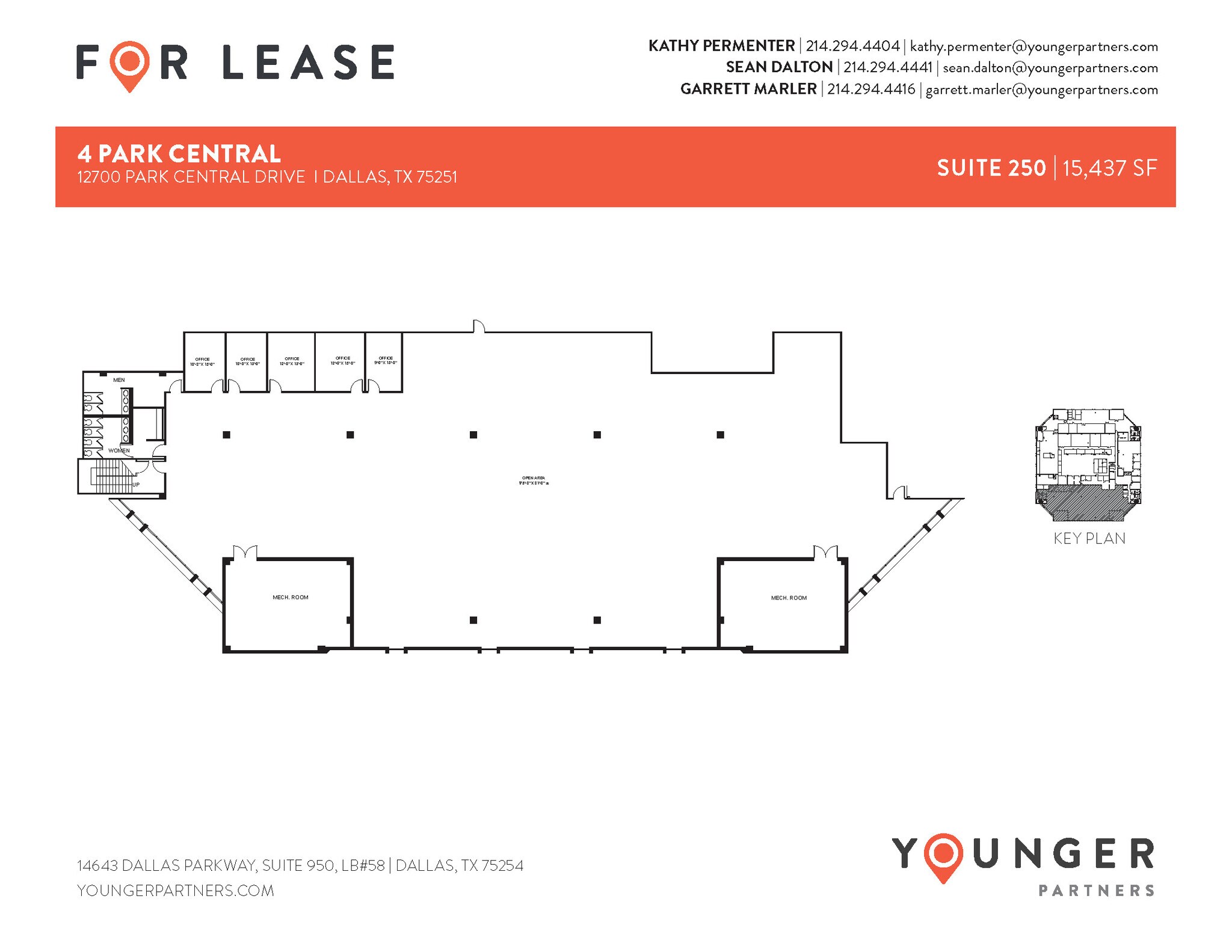 12712 Park Central Dr, Dallas, TX à louer Plan d’étage- Image 1 de 1