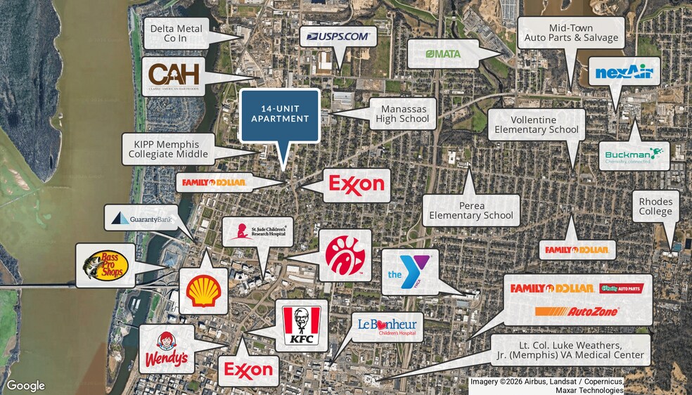 860 N 7th St, Memphis, TN à vendre - Photo du bâtiment - Image 2 de 4