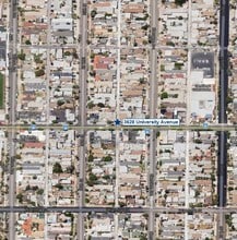 3628-3636 1/2 University Ave, San Diego, CA - AERIAL  map view