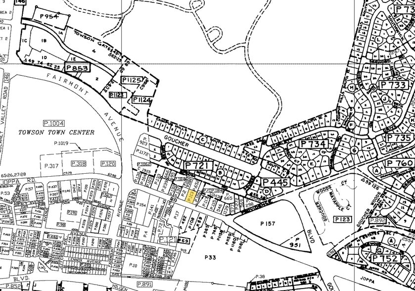 530 E Joppa Rd, Towson, MD à louer - Plan cadastral - Image 2 de 13