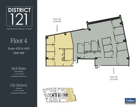 7300 SH 121 SB, McKinney, TX à louer Plan d’étage- Image 2 de 2
