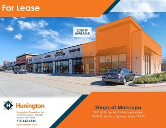 More details for 8350 Fry Rd, Cypress, TX - Retail for Lease