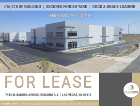 7485 W Badura Ave, Las Vegas, NV for lease Building Photo- Image 1 of 5