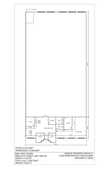 8305 NW 27th St, Doral, FL for lease - Site Plan - Image 2 of 20