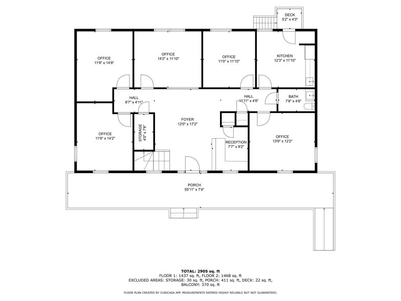 Premium Shared, All Inclusive, Office Spaces Starting at $599 Hwy 306 & Hwy 369, Cumming, GA for lease - Floor Plan - Image 2 of 39