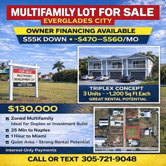 Plus de détails pour 504 Buckner N ave, Everglades City, FL - Terrain à vendre