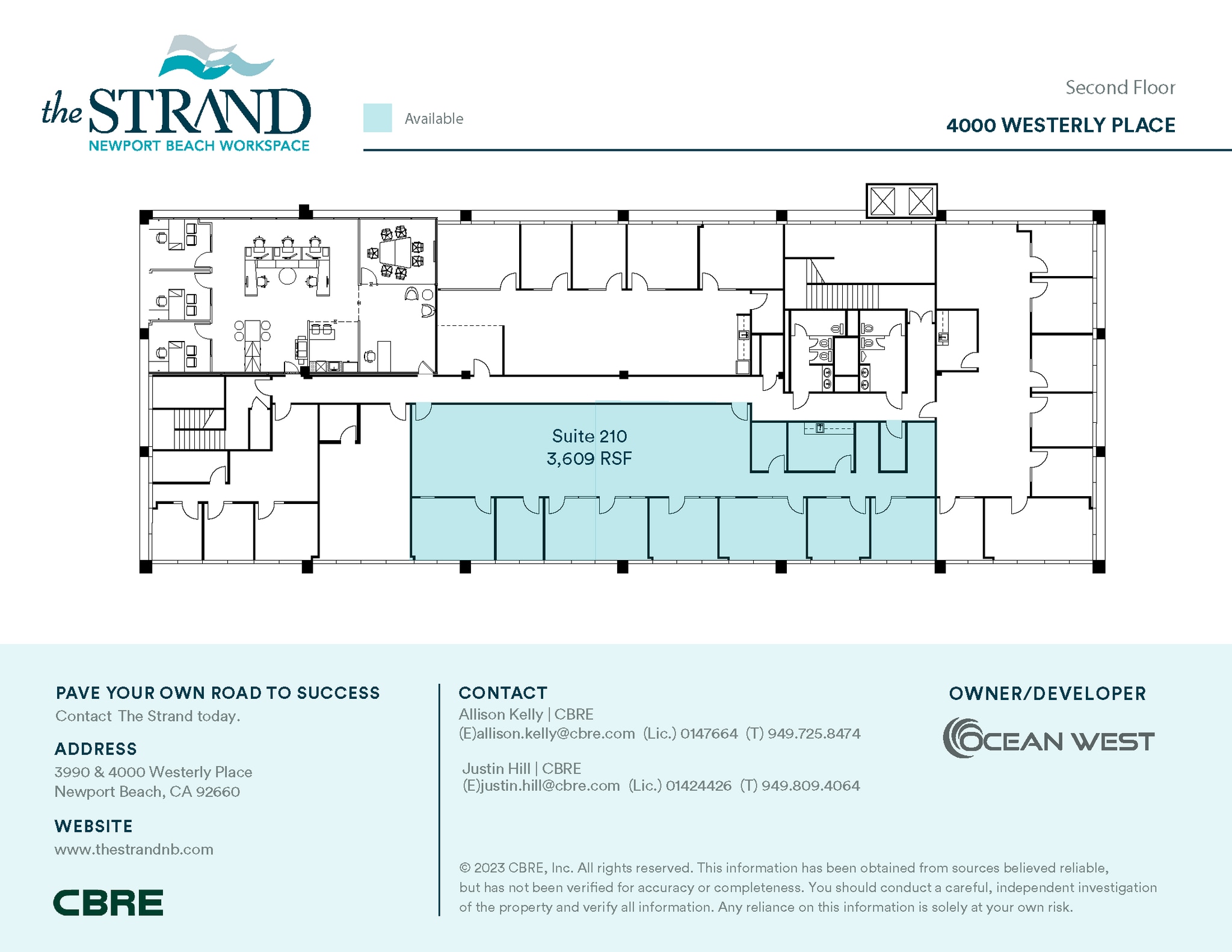 3990 Westerly Pl, Newport Beach, CA for lease Floor Plan- Image 1 of 1