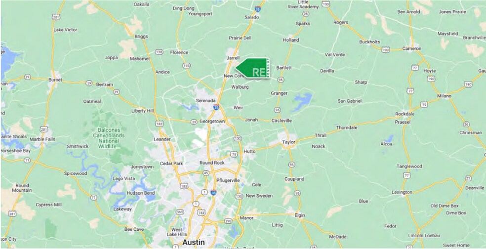 160 County Road 313, Jarrell, TX à vendre - Photo du bâtiment - Image 2 de 10