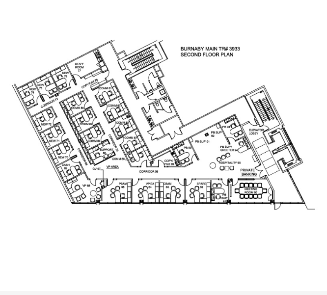 4789 Kingsway, Burnaby, BC for lease Floor Plan- Image 1 of 5