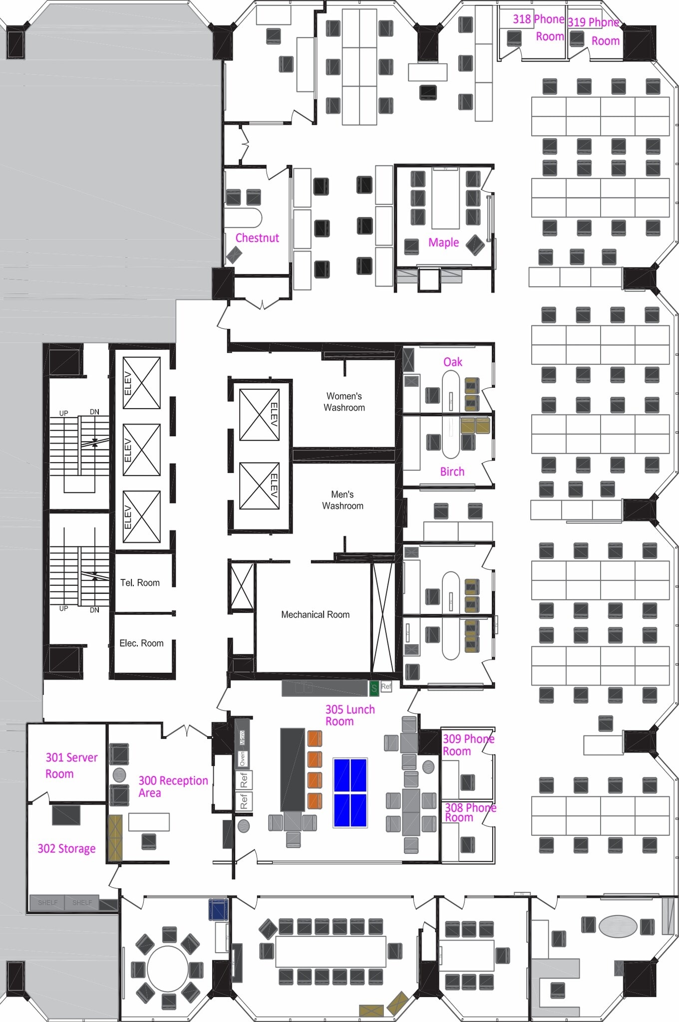 3280 Bloor St W, Toronto, ON à louer Plan d’étage- Image 1 de 5