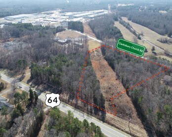 499 Clarksbury Church Rd, Thomasville, NC à vendre - Aérien - Image 2 de 2