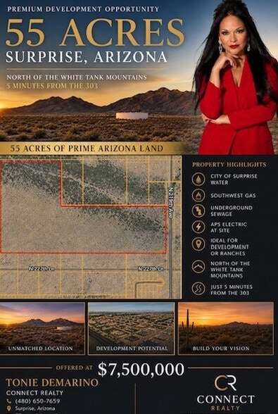 Sun Valley Parkway and 219th ave, Surprise, AZ for sale - Plat Map - Image 1 of 1