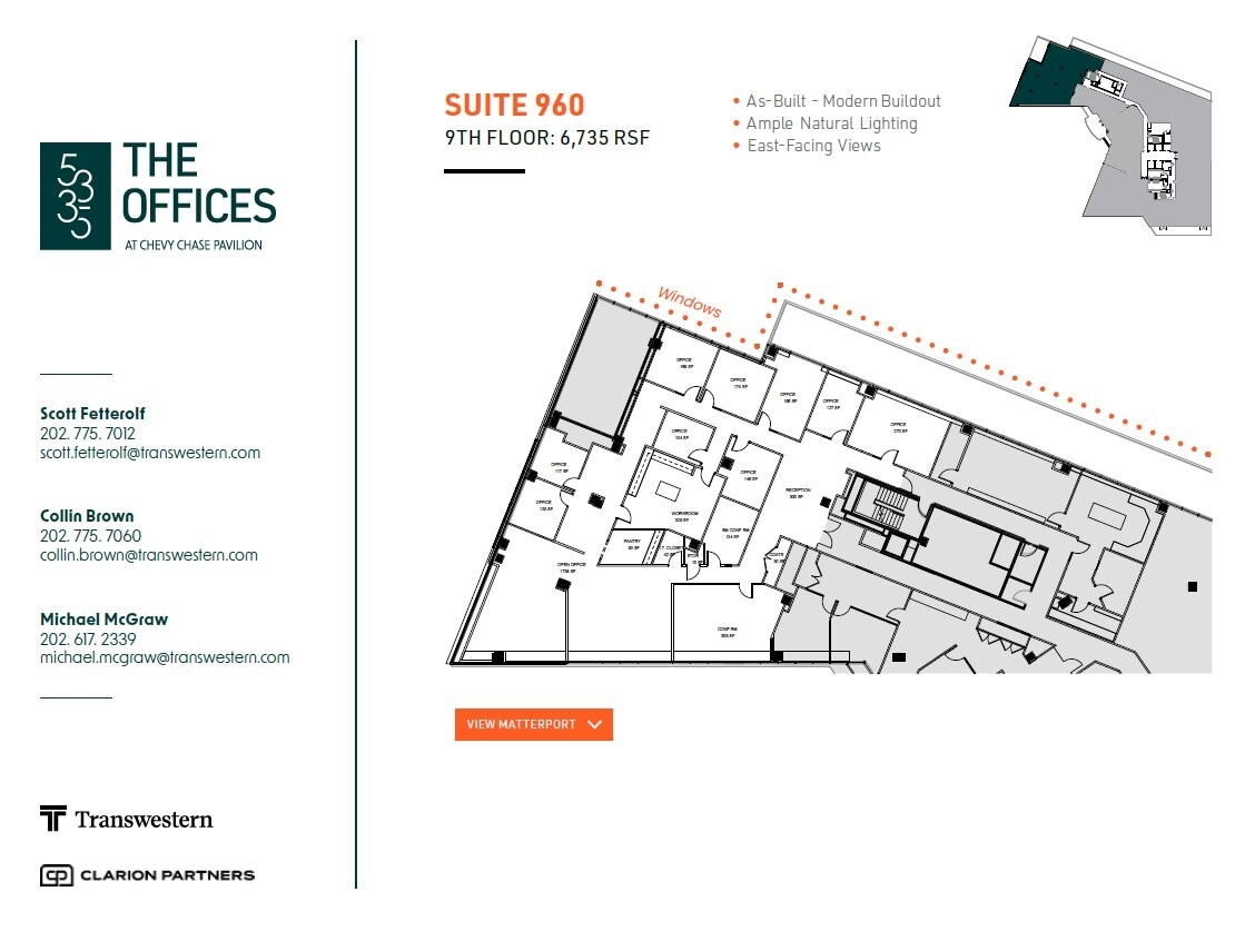 5335 Wisconsin Ave NW, Washington, DC à louer Plan d’étage- Image 1 de 1