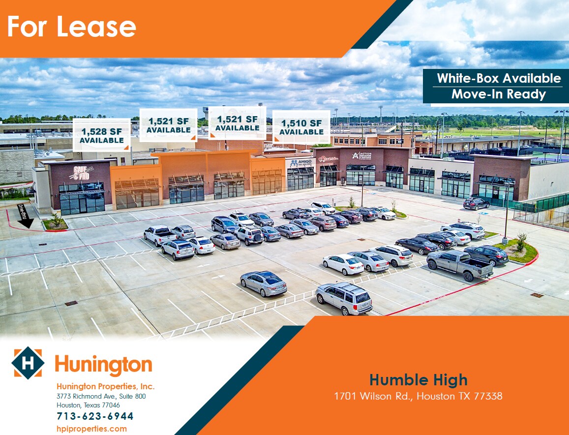 1701 Wilson Rd, Humble, TX for lease Building Photo- Image 1 of 2