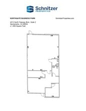 4135 Northgate Blvd, Sacramento, CA à louer Plan d’étage- Image 1 de 1