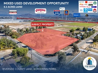 More details for NE Corner of Nuevo Rd. and Webster Ave., Perris, CA - Land for Sale