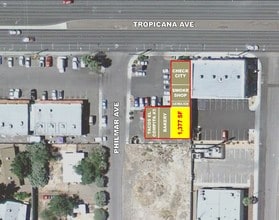 4225 E Tropicana Ave, Las Vegas, NV - Aerial map view