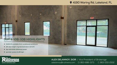 4190 Waring Rd, Lakeland, FL à louer - Vidéo sur l’inscription commerciale