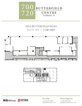 700 E Butterfield Rd, Lombard, IL à louer Plan d’étage- Image 1 de 1