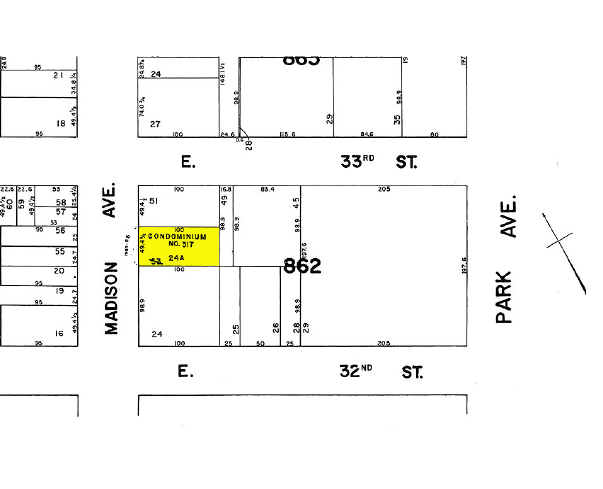 161 Madison Ave, New York, NY à vendre - Plan cadastral - Image 1 de 37