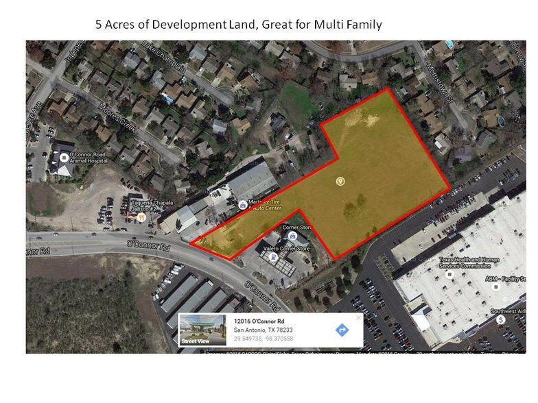 12016 Oconnor Rd, San Antonio, TX à vendre - Photo du bâtiment - Image 1 de 5