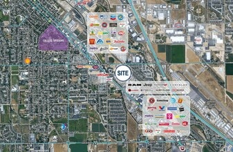 3110 Cleveland Blvd, Caldwell, ID - Aerial map view