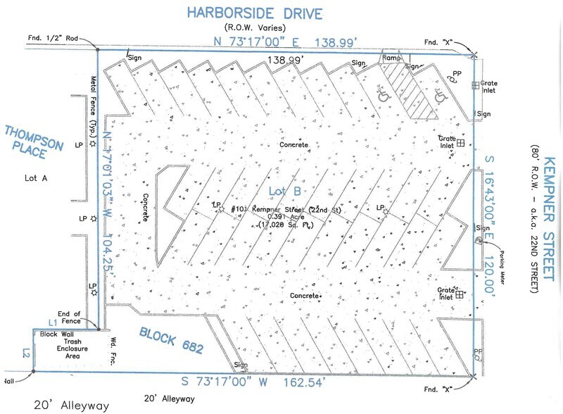 101 22nd St, Galveston, TX à vendre - Plan de site - Image 2 de 4