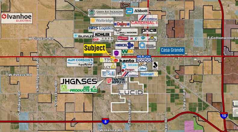 SEC Hwy 84 & Burris Road, Casa Grande, AZ for sale - Building Photo - Image 1 of 2