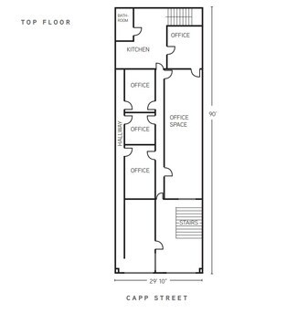Plus de détails pour 270-276 Capp St, San Francisco, CA - Industriel à louer