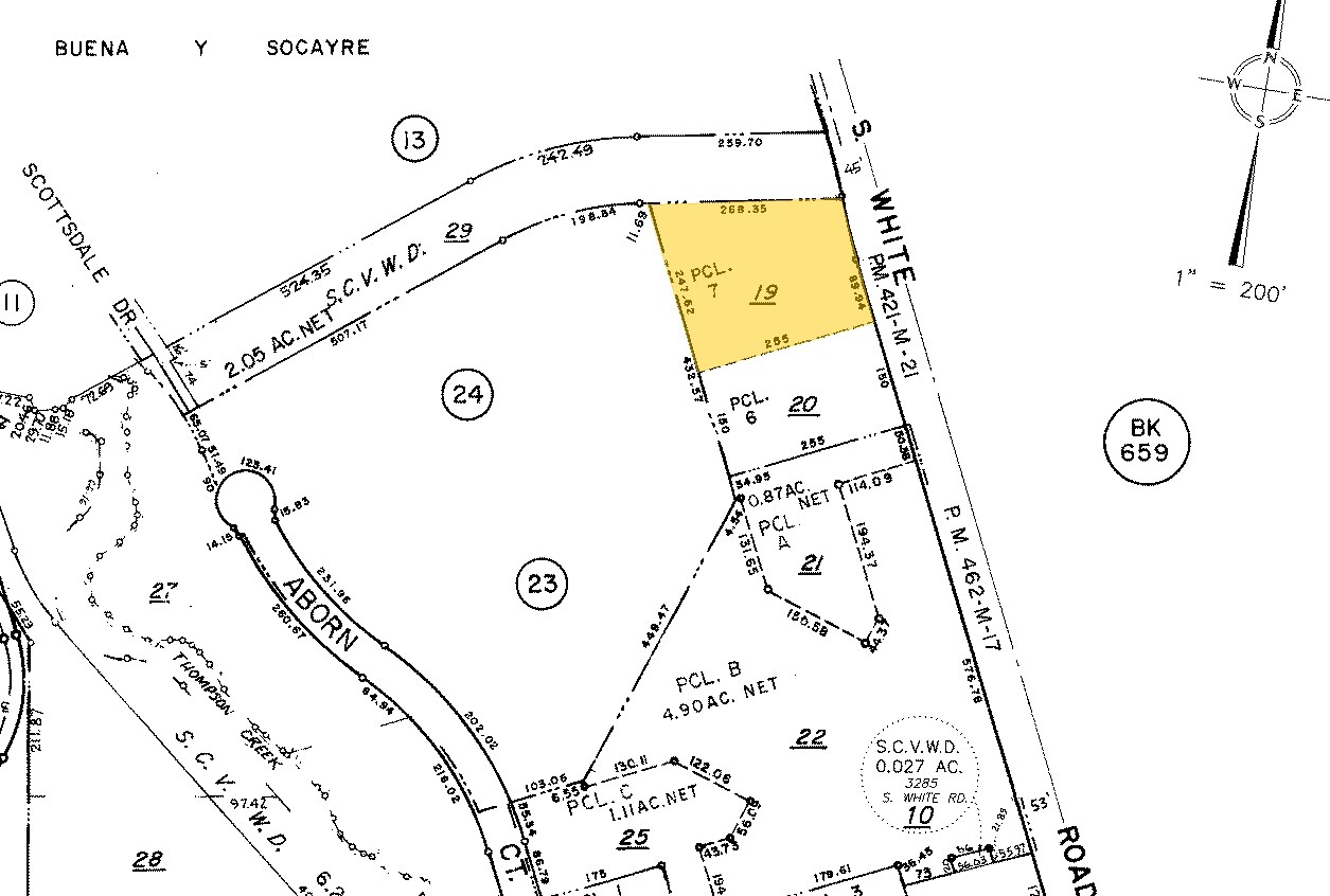 3151 S White Rd, San Jose, CA à vendre Plan cadastral- Image 1 de 2