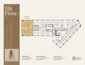 7910 Woodmont Ave, Bethesda, MD à louer Plan d’étage- Image 1 de 1