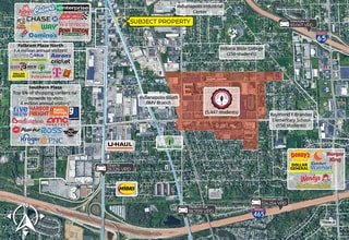 3301-3307 S Madison Ave, Indianapolis, IN - AÉRIEN  Vue de la carte