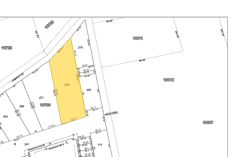 221-10 Jamaica Ave, Queens Village, NY for lease - Plat Map - Image 2 of 3