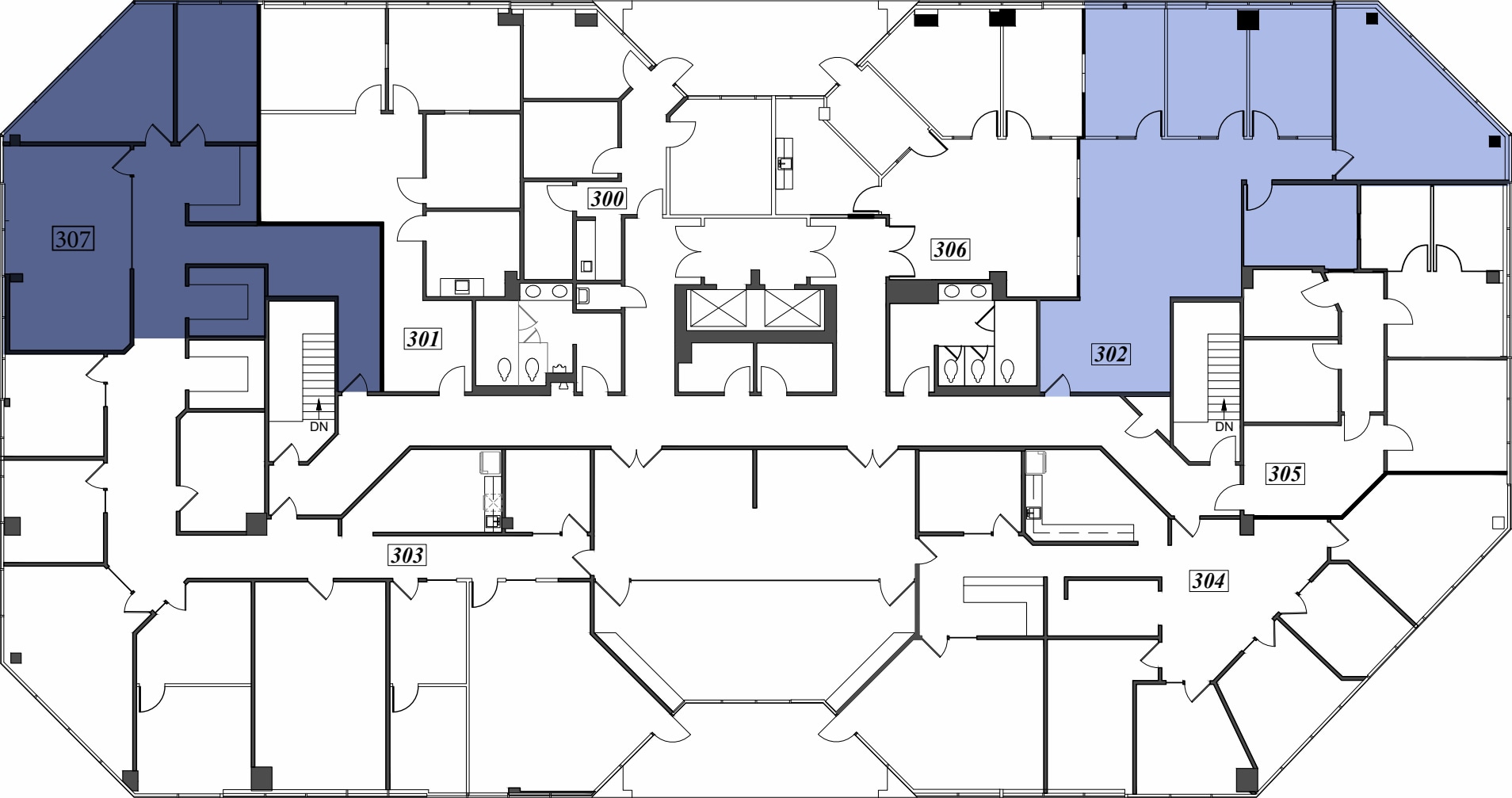 23822 W Valencia Blvd, Valencia, CA à louer Plan d’étage- Image 1 de 1