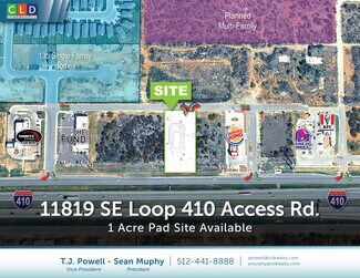 Plus de détails pour 11819 410 Access Road loop, San Antonio, TX - Terrain à louer