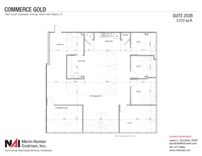 1800 S Australian Ave, West Palm Beach, FL for lease Floor Plan- Image 1 of 3