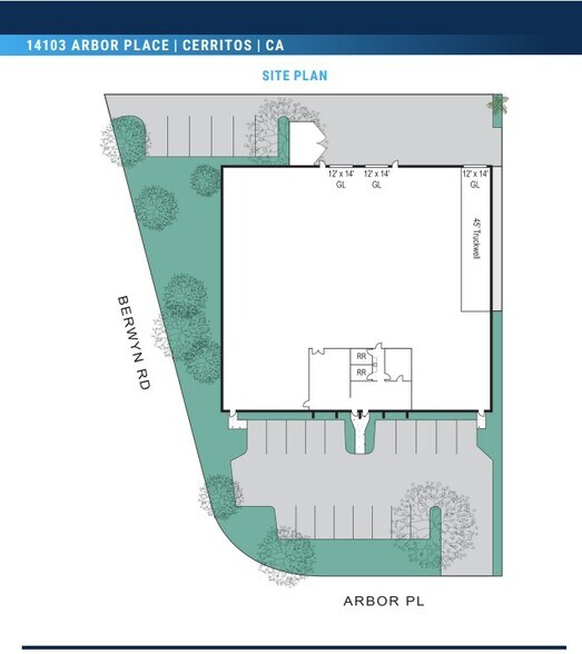 14103 Arbor Pl, Cerritos, CA à vendre - Plan de site - Image 3 de 3