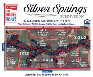 More details for 27822 Dobney Ave, Silver City, IA - Land for Sale