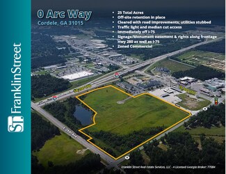 Plus de détails pour 0 Arc way, Cordele, GA - Terrain à vendre