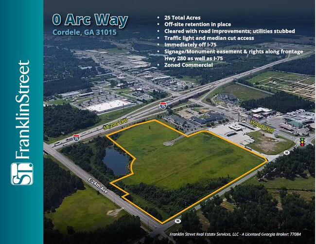 Plus de détails pour 0 Arc way, Cordele, GA - Terrain à vendre